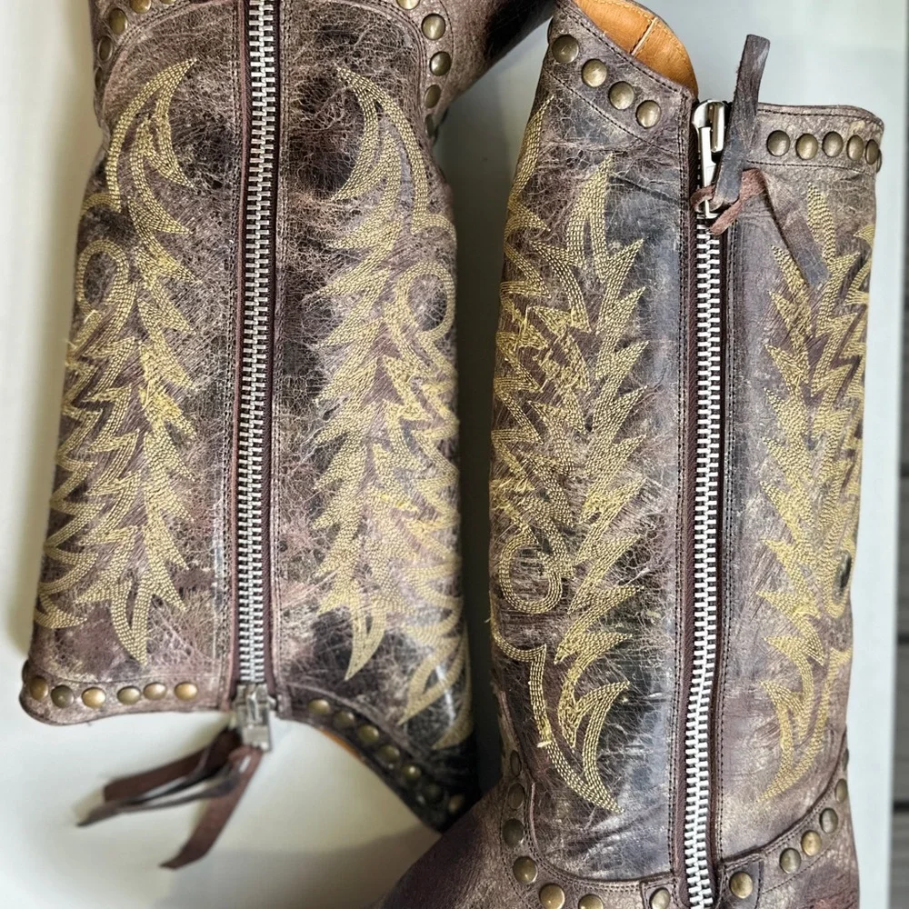 Old Gringo Rock Razz Choc Madread Southern Hippie Drama| W's Size 11 - Picture 4 of 11